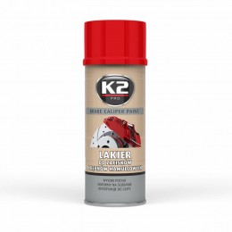 Bremžu suporta krāsa - Sarkana Red  - K2 - 400ml - aerosols - Brake Caliper Paint